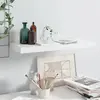 Image de VIDAXL Étagère Murale Flottante Blanc Brillant - 60x23,5x3,8 cm