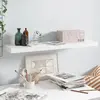 Image de Étagère murale flottante Blanc MDF