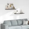 Image de vidaXL Étagère Murale Flottante 2 Pcs