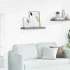 Image de vidaXL Étagère murale flottante gris 60 cm