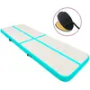 Image de vidaXL Tapis Gymnastique Gonflable - Vert