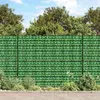 Image de vidaXL Écrans Intimité Jardin PVC Vert - 35x0,19 m