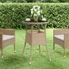 Image de vidaXL Table de jardin Beige