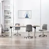 Image de Vidaxl Chaises à Manger Gris Clair - Lot de 4