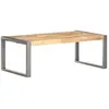 Image de VidaXL Table Basse - Bois de Manguier Brut