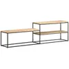 Image de vidaXL Meuble TV 180 cm Bois de manguier
