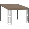 Image de vidaXL Belvédère mural 312260 - Taupe