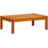 Image de vidaXL Table basse de jardin 85x57x29 cm - Teck