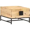 Image de vidaXL - 67x67x45 cm - Bois de manguier