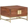 Image de VIDAXL Table basse - Marron miel