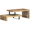 Image de vidaXL Ensemble Table Basse 2 pcs Bois de Récupération