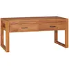 Image de vidaXL Meuble TV 100x40x45 cm Bois de Teck