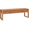 Image de vidaXL Meuble TV bois de teck