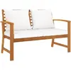 Image de vidaXL Banc de jardin 120 cm Bois d'acacia