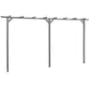 Image de vidaXL Pergola de jardin - Gris