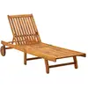 Image de VIDAXL Chaise longue Bois d'acacia