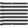 Image de vidaXL Écran de Balcon 75x300 cm - Anthracite/Blanc