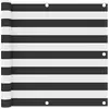 Image de vidaXL Écran de balcon Anthracite/Blanc 90x300
