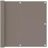 Image de vidaXL Écran de balcon - Taupe