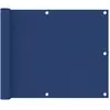 Image de vidaXL Écran de balcon 75x300 cm - Bleu