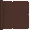 Image de vidaXL Écran de balcon - 90x300 cm Marron
