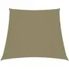 Image de vidaXL Voile de parasol tissu Oxford - 2/4x3 m Beige