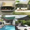 Image de Voile de parasol rectangulaire 3x6 m - Taupe
