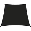 Image de vidaXL Voile de parasol Tissu Oxford Noir 2/4x3 m