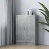 Image de Bibliothèque Gris Béton 82,5x30,5x115 cm