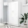 Image de VidaXL Blanc Brillant