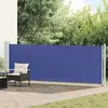 Image de vidaXL Auvent latéral rétractable - Bleu 140x600 cm