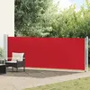 Image de vidaXL Auvent latéral 140x600 cm Rouge