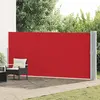Image de vidaXL Auvent latéral rétractable rouge 170 x 1200 cm