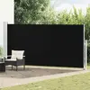 Image de vidaXL Auvent latéral rétractable 180x500 cm - Noir