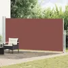 Image de vidaXL Auvent latéral rétractable 180x500 cm Marron