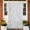 Image de vidaXL Rideau chenille gris clair foncé 90x220 cm