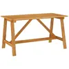 Image de vidaXL Table à manger 140x70x73,5 cm