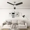 Image de VidaXL ventilateur de plafond 108 cm - Marron
