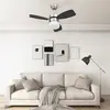 Image de VidaXL Ventilateur de Plafond 76 cm - Marron foncé
