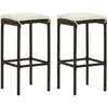 Image de VidaXL Tabourets de bar - Marron