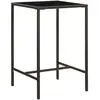 Image de vidaXL Table de bar marron 70x70x110 cm