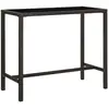 Image de VIDAXL Table de bar de jardin marron
