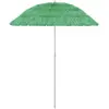 Image de vidaXL Parasol de plage Hawaii 180 cm - Vert