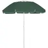 Image de vidaXL Parasol de plage Vert 300 cm