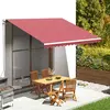 Image de VIDA XL Tissu remplacement auvent Bordeaux 4x3 m
