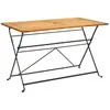 Image de vidaXL Table pliable de jardin bois d'acacia