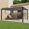 Image de vidaXL Tonnelle Aluminium 3x4 m Anthracite