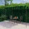Image de vidaXL Pergola de Jardin en Fer - 6x3x2,5 m - Marron Antique