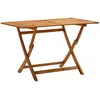 Image de vidaXL Table de jardin pliable Acacia 8720286153635