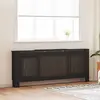 Image de vidaXL Cache-radiateur Noir 205 cm